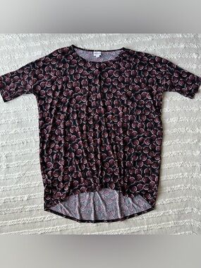 LuLaRoe | Irma Tunic | Black Floral